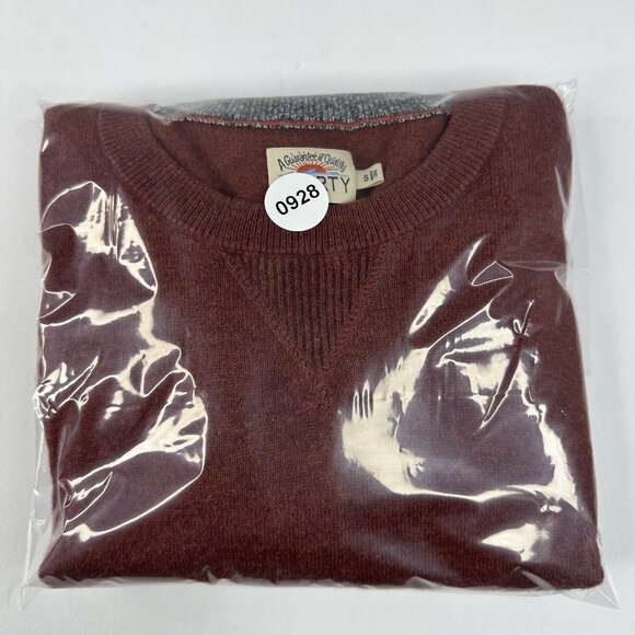 Fatherly Women's Brown Crewneck Cashmere Cotton Long Sleeve Knit Sweater S/C36.9 - Picture 13 of 13